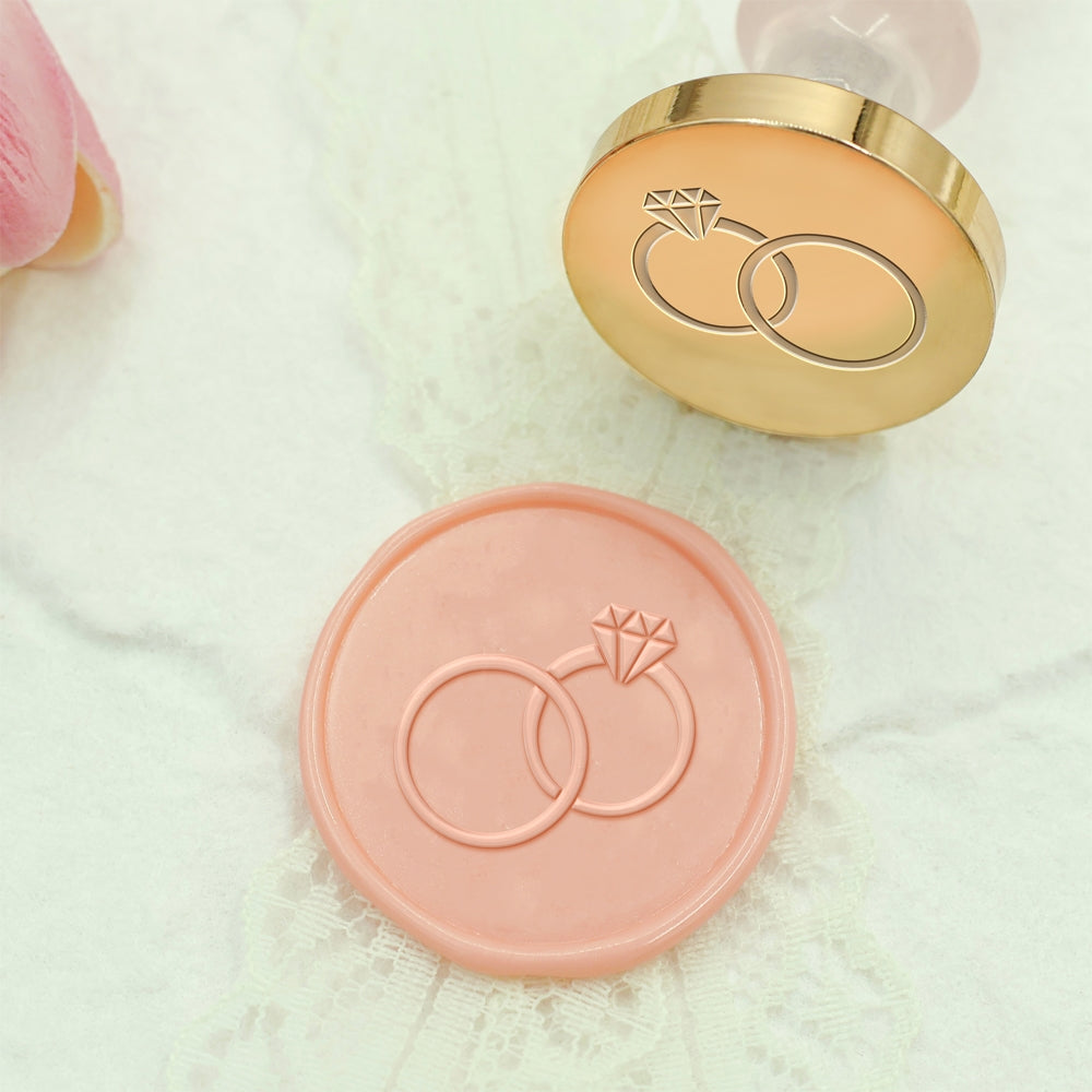Wedding Symbol Wax Seal Stamp - Style 18 18