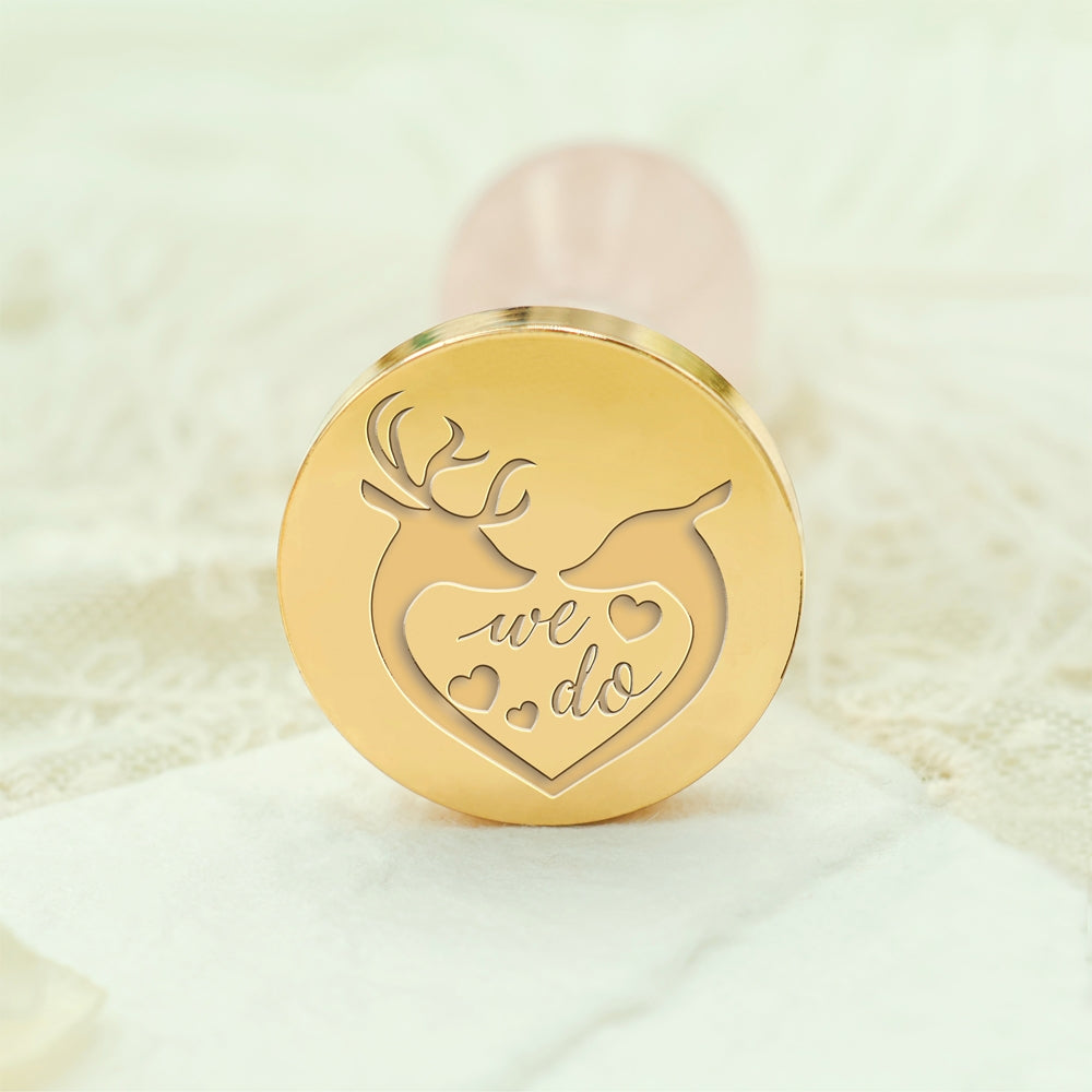 Wedding Symbol Wax Seal Stamp - Style 4 4-3