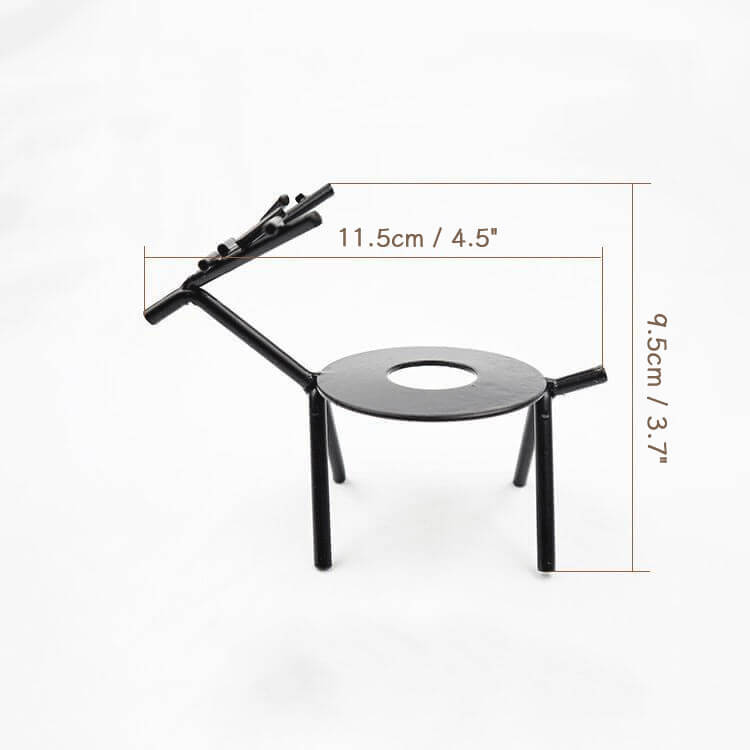 Deer Shaped Sealing Wax Melting Set / Melting Soon & Holder